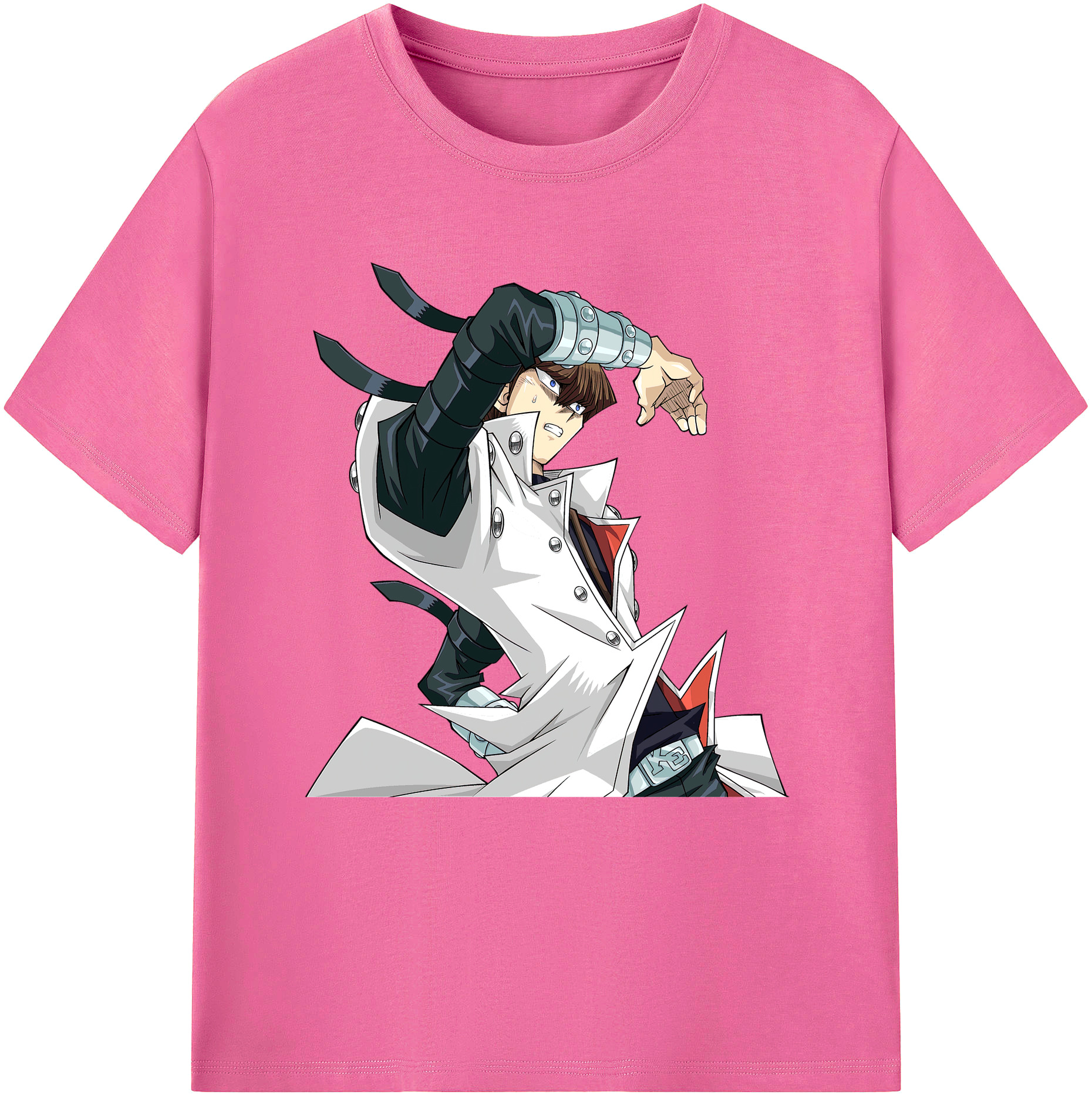 （画像用） 遊☆戯☆王 Yu-Gi-Oh! レディースカジュアルプリントTシャツ（綿100％）